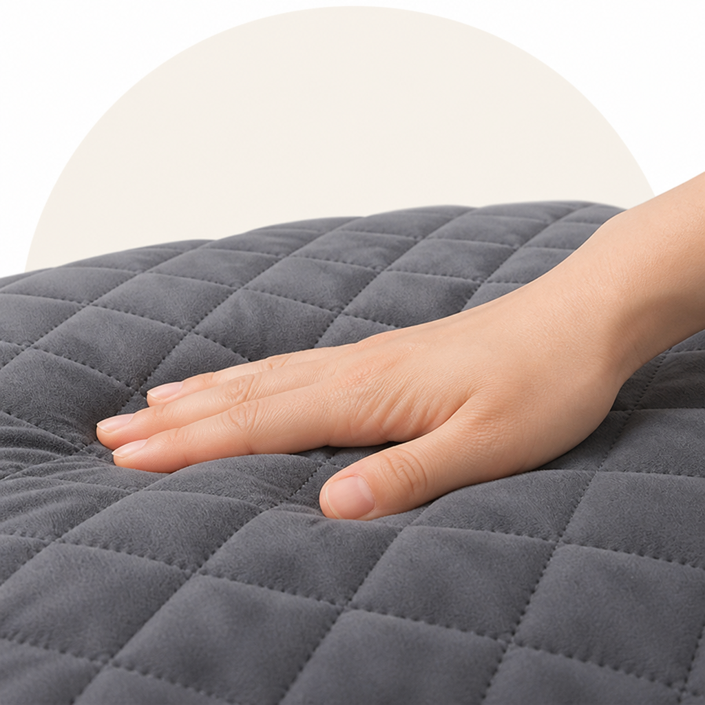 DogBedHouse Quilted Water-Resistant & Non-Slip Dog Bed Cover