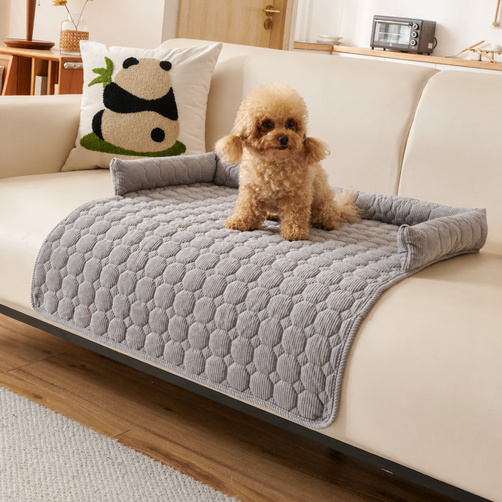 DogBedHouse Quilted Water-Resistant & Non-Slip Seat Protector (75x75 cm)