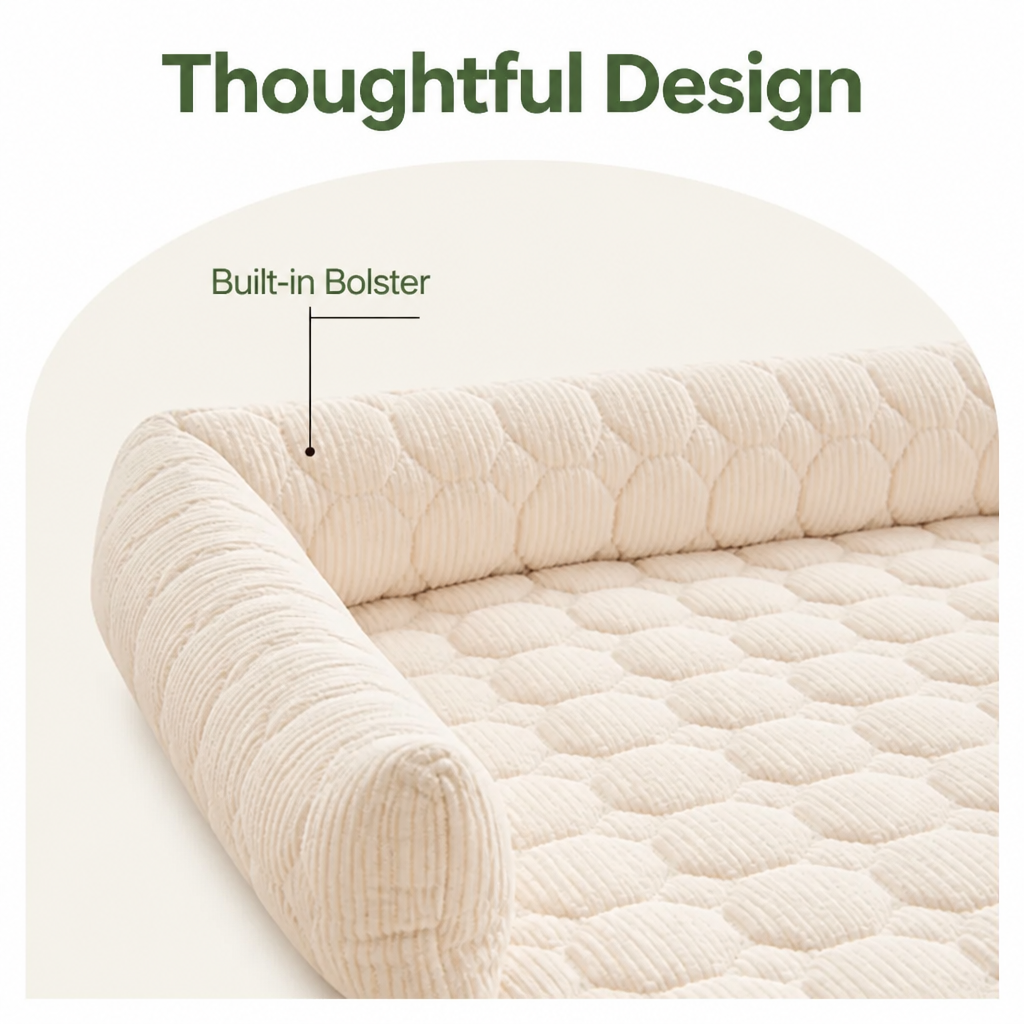 DogBedHouse Quilted Water-Resistant & Non-Slip Seat Protector (75x75 cm)