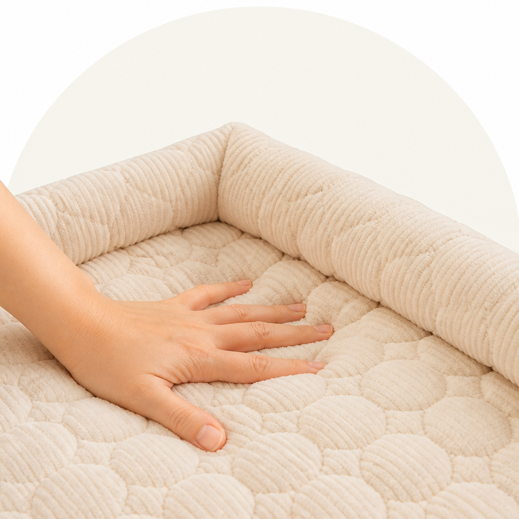 DogBedHouse Quilted Water-Resistant & Non-Slip Seat Protector (75x75 cm)