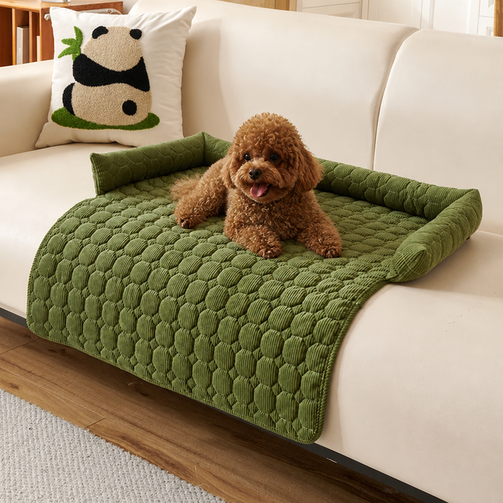 DogBedHouse Quilted Water-Resistant & Non-Slip Seat Protector (75x75 cm)