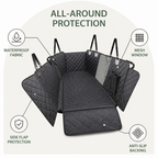 DogBedHouse Quilted Waterproof & Anti-Slip Backseat Hammock