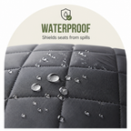 DogBedHouse Quilted Waterproof & Anti-Slip Backseat Hammock