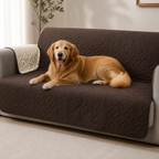 DogBedHouse Quilted Waterproof Machine Washable Sofa & Bed Cover (Non-Slip Backing)