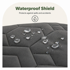 DogBedHouse Quilted Waterproof Machine Washable Sofa & Bed Cover (Non-Slip Backing)