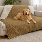 DogBedHouse Quilted Waterproof Machine Washable Sofa & Bed Cover (Non-Slip Backing)