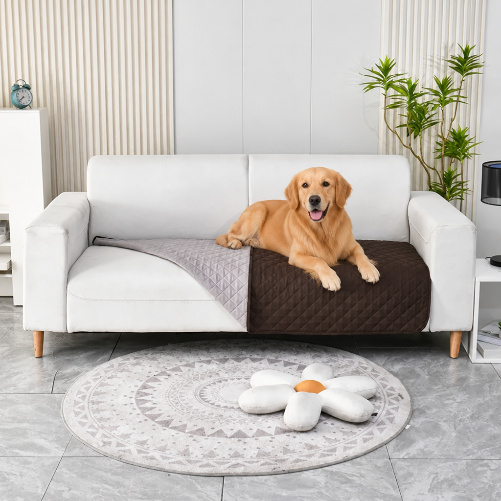DogBedHouse Quilted Waterproof & Non-Slip Bed Protector