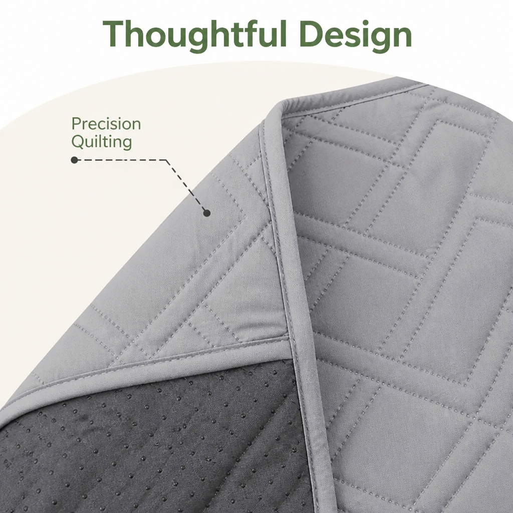 DogBedHouse Quilted Waterproof & Non-Slip Bed Protector
