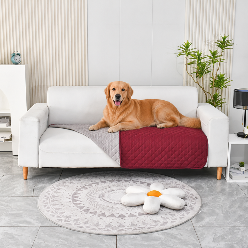DogBedHouse Quilted Waterproof & Non-Slip Bed Protector