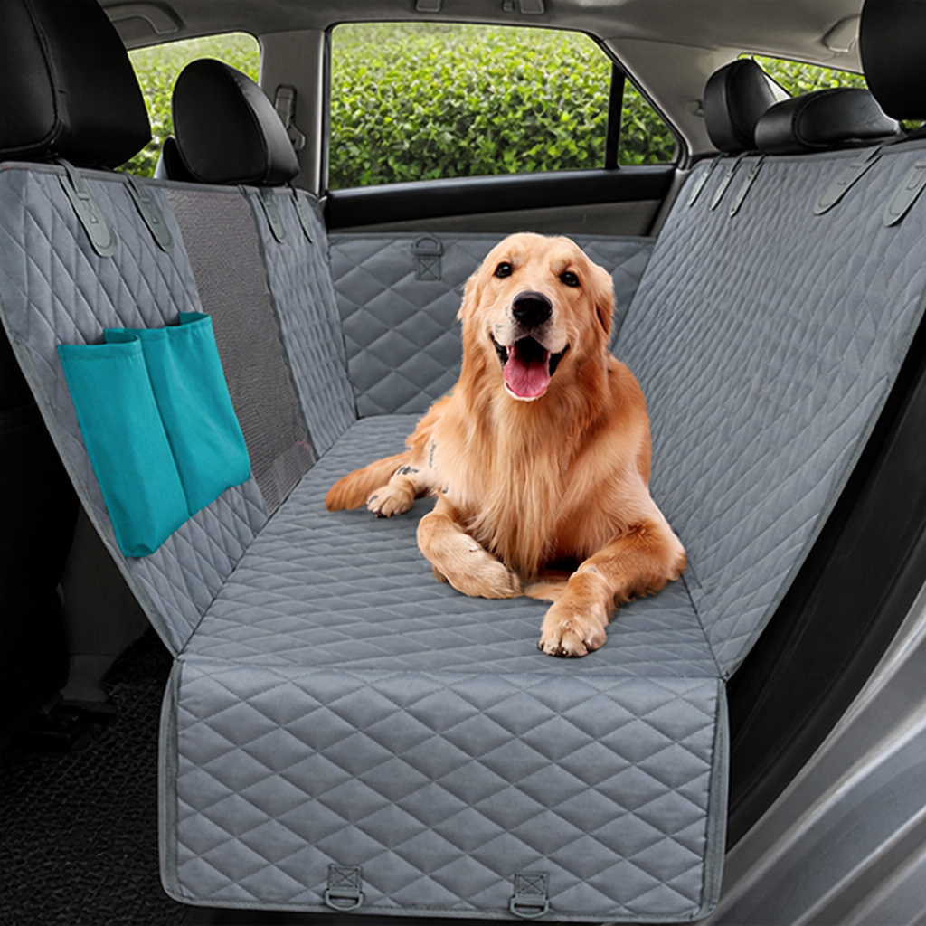 DogBedHouse Quilted Waterproof & Non-Slip Car Seat Cover