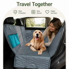 DogBedHouse Quilted Waterproof & Non-Slip Car Seat Cover