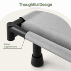 DogBedHouse Raised Breathable Mesh Dog Bed (Removable Washable Pillow)