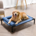 DogBedHouse Raised Breathable Mesh Dog Bed (Removable Washable Pillow)