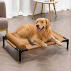 DogBedHouse Raised Breathable Mesh Dog Bed (Removable Washable Pillow)
