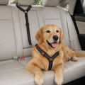 DogBedHouse Reflective & Adjustable Nylon Car Seat Belt (2-in-1)
