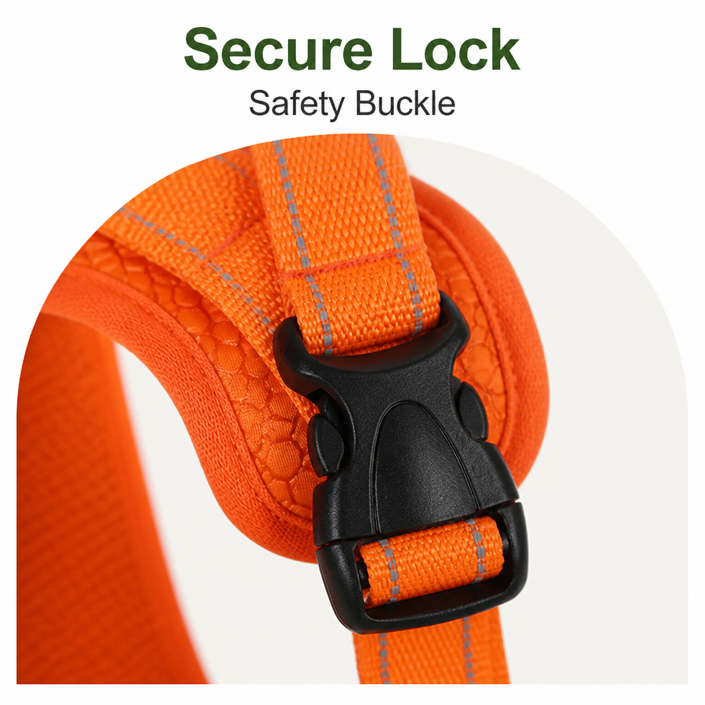 DogBedHouse Reflective & Waterproof Tactical Dog Harness