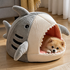 DogBedHouse Resilient PP Cotton & Non-Slip Enclosed Cat Bed