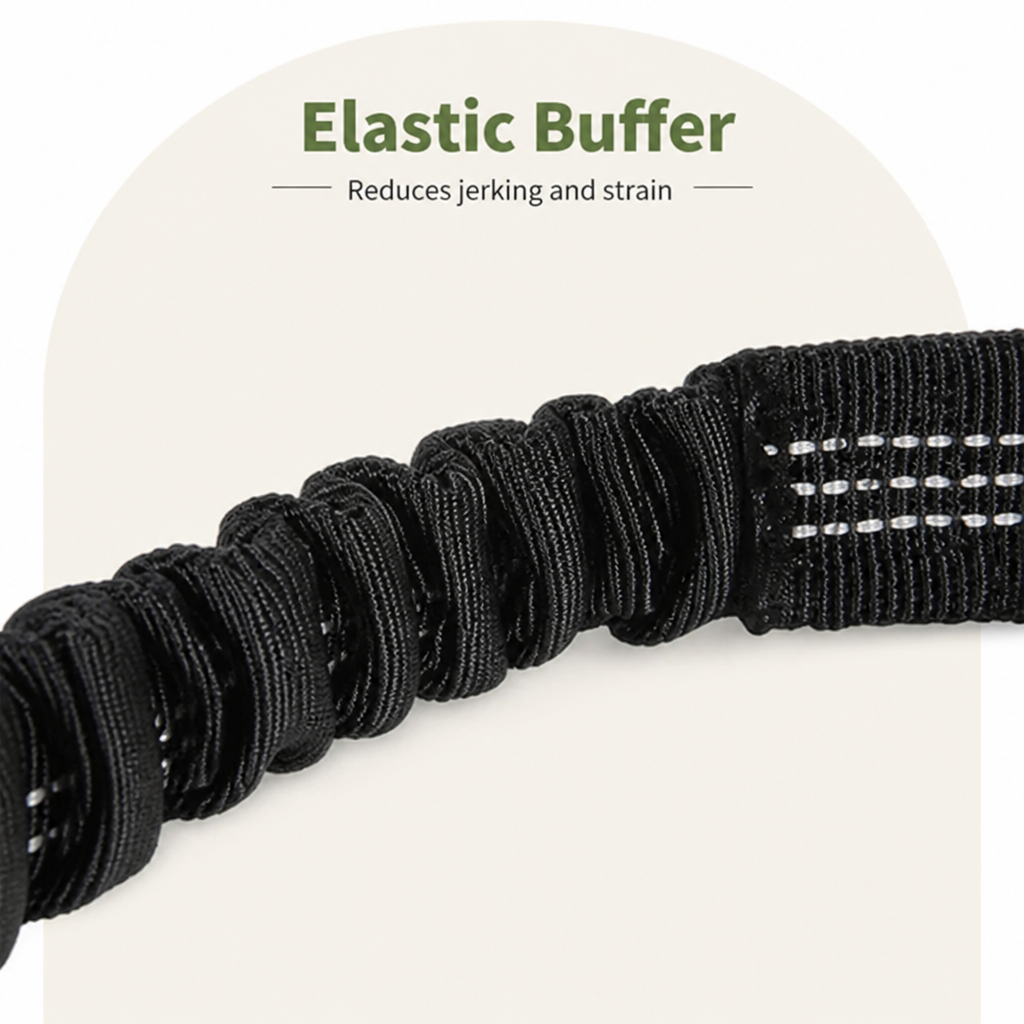 DogBedHouse Retractable Heavy-Duty Nylon Dog Seat Belt