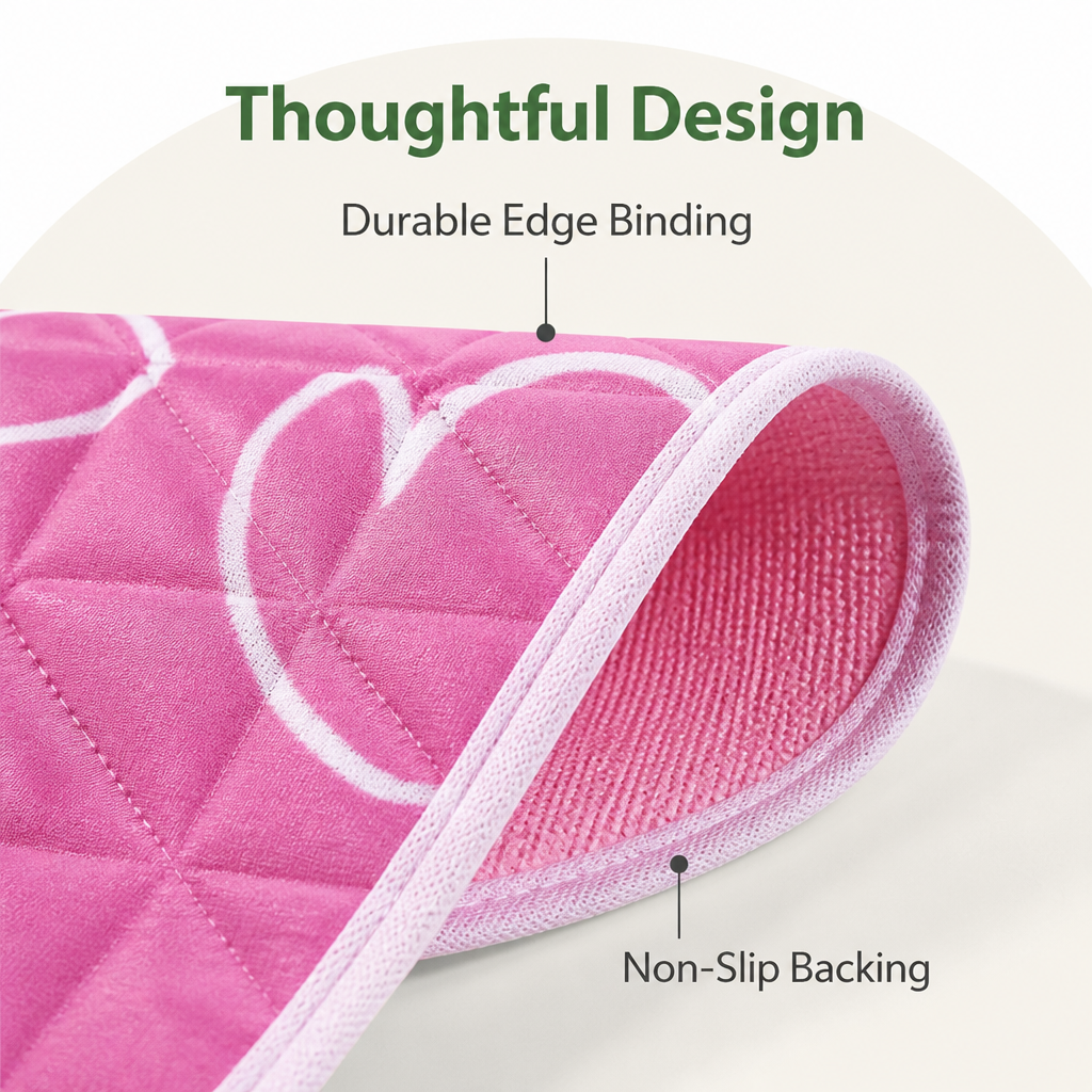 DogBedHouse Reusable Machine-Washable Non-Slip Pet Pee Pad