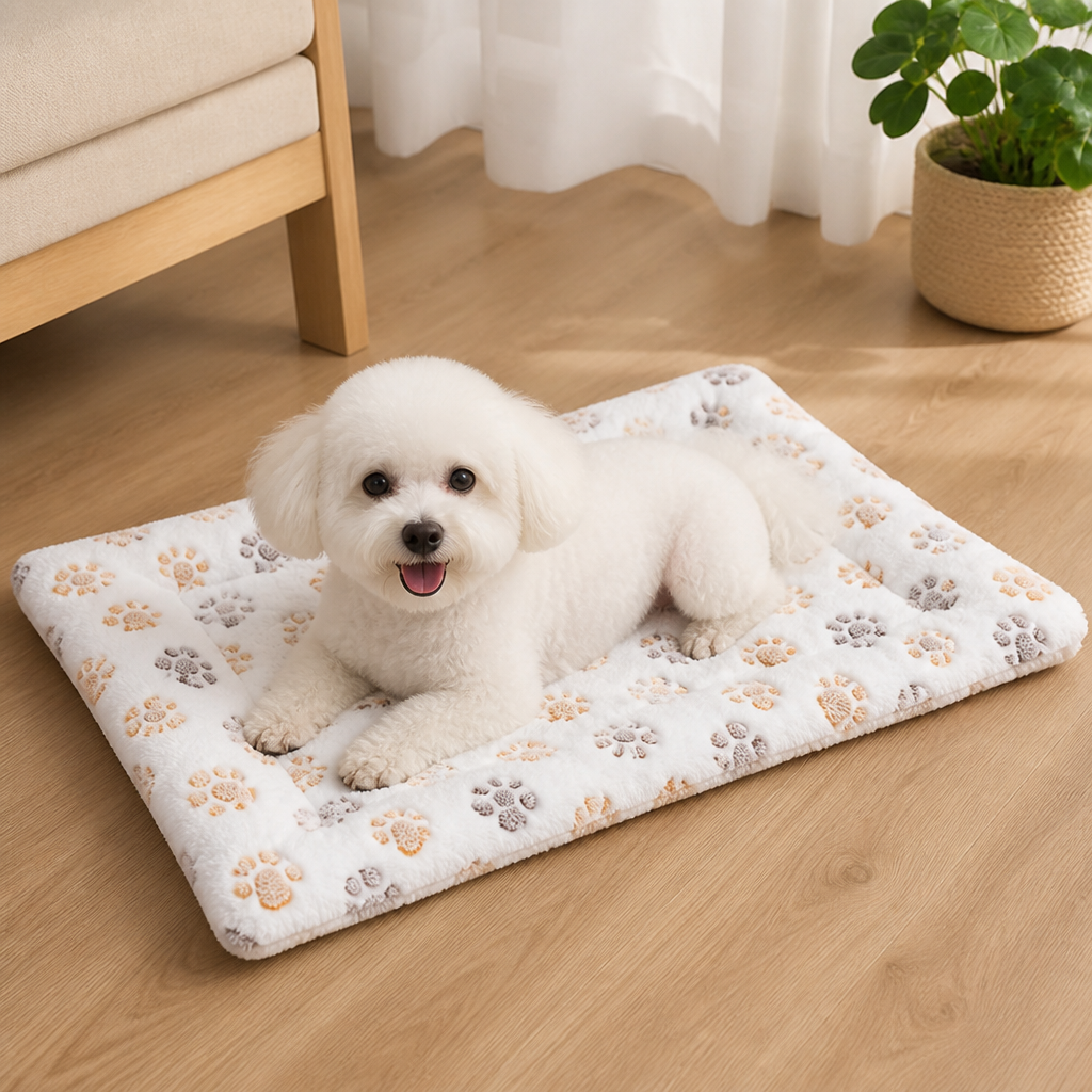 DogBedHouse Reversible Short Plush Pet Mat