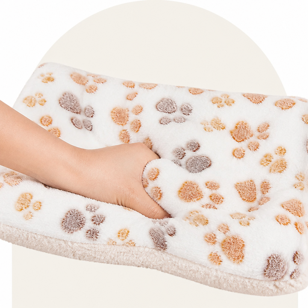 DogBedHouse Reversible Short Plush Pet Mat