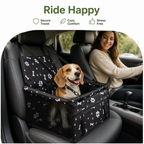 DogBedHouse Seat-Belt Compatible Portable & Breathable Car Booster Seat