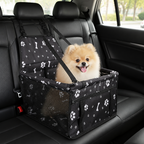 DogBedHouse Seat-Belt Compatible Portable & Breathable Car Booster Seat