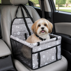 DogBedHouse Seat-Belt Compatible Portable & Breathable Car Booster Seat
