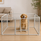 DogBedHouse Secure Foldable Stainless Steel Pet Playpen