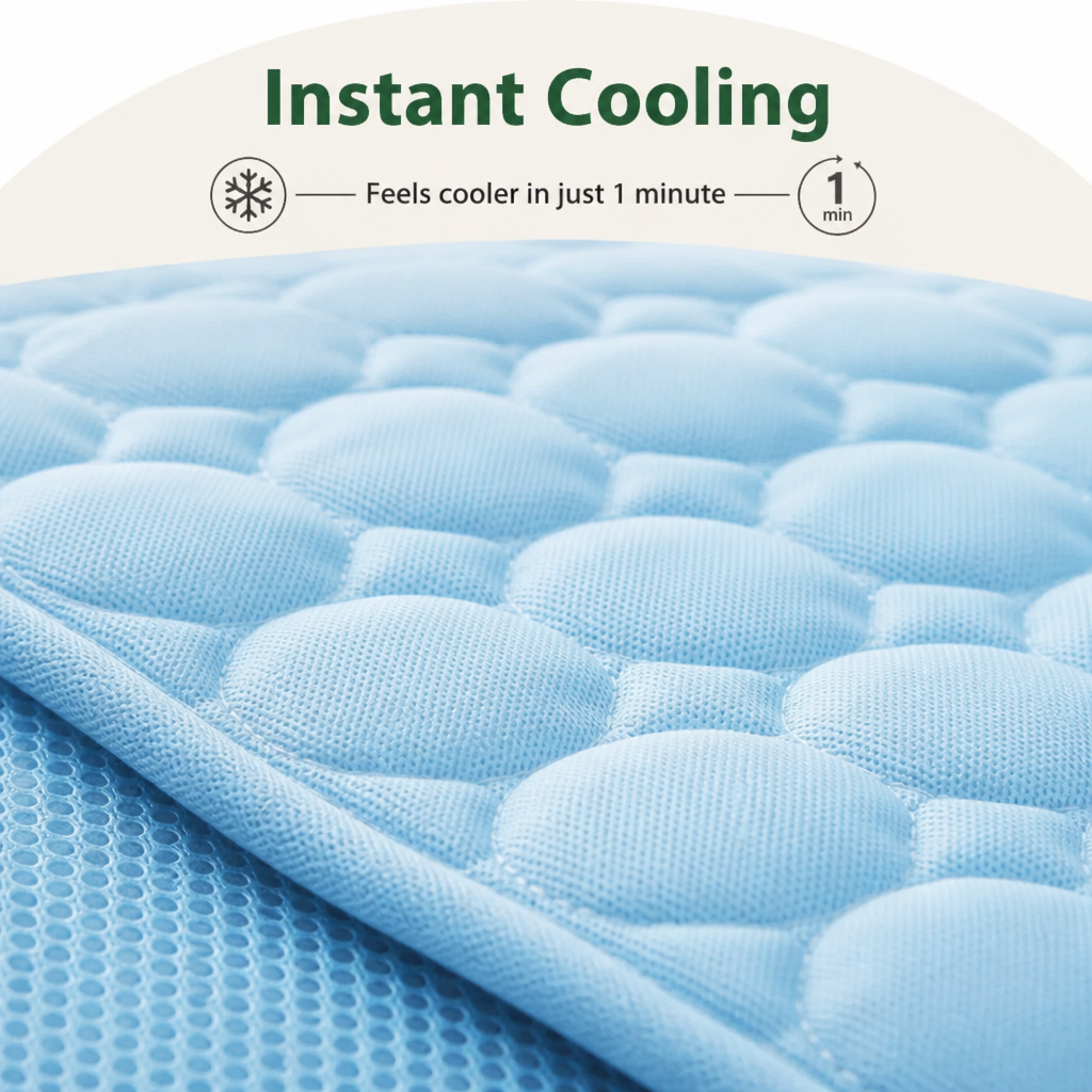 DogBedHouse Self-Cooling Breathable Pet Mat (Foldable)