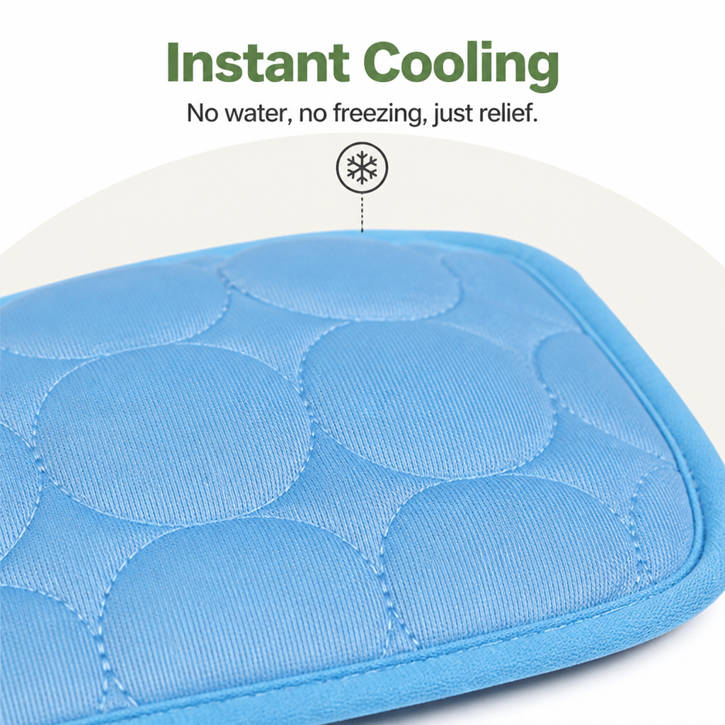 DogBedHouse Self-Cooling & Durable Dog Cooling Mat (No Power Required)