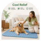 DogBedHouse Self-Cooling & Durable Dog Cooling Mat (No Power Required)