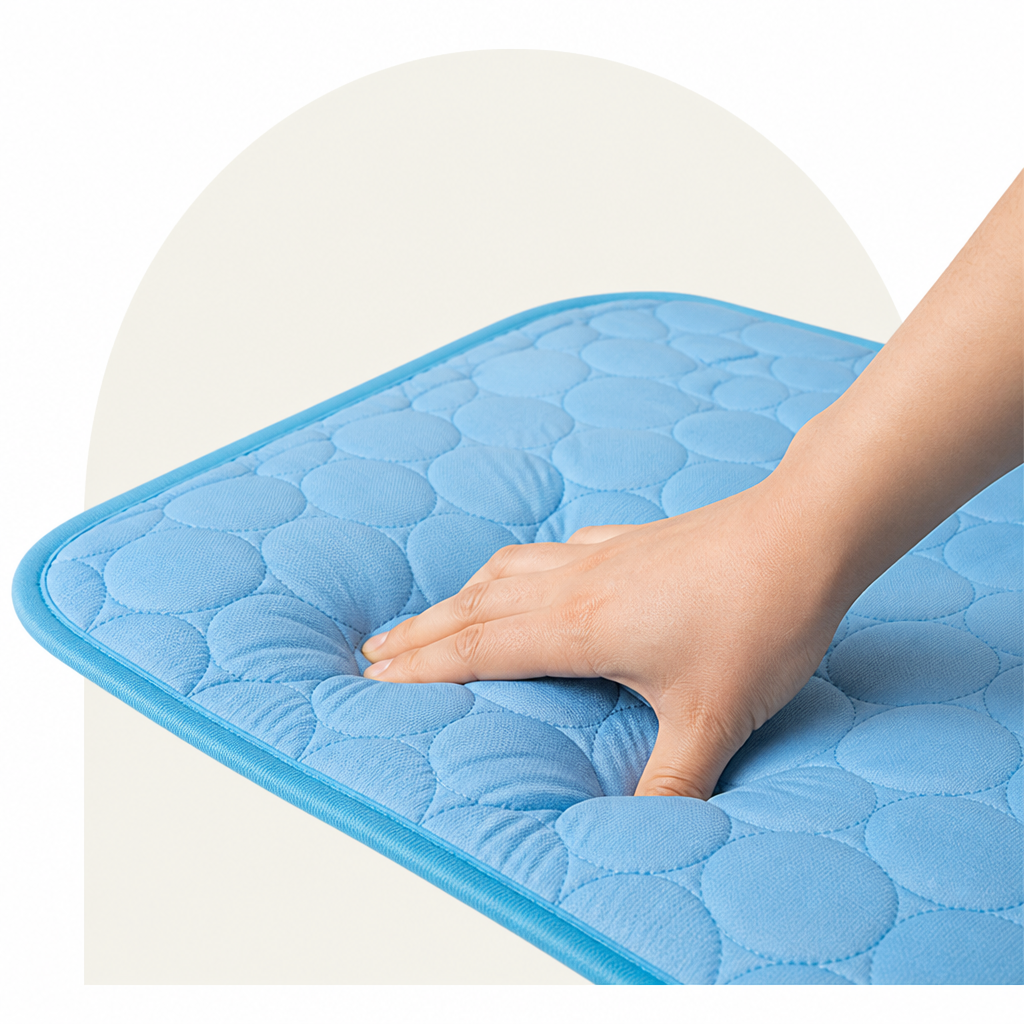 DogBedHouse Self-Cooling & Durable Dog Cooling Mat (No Power Required)