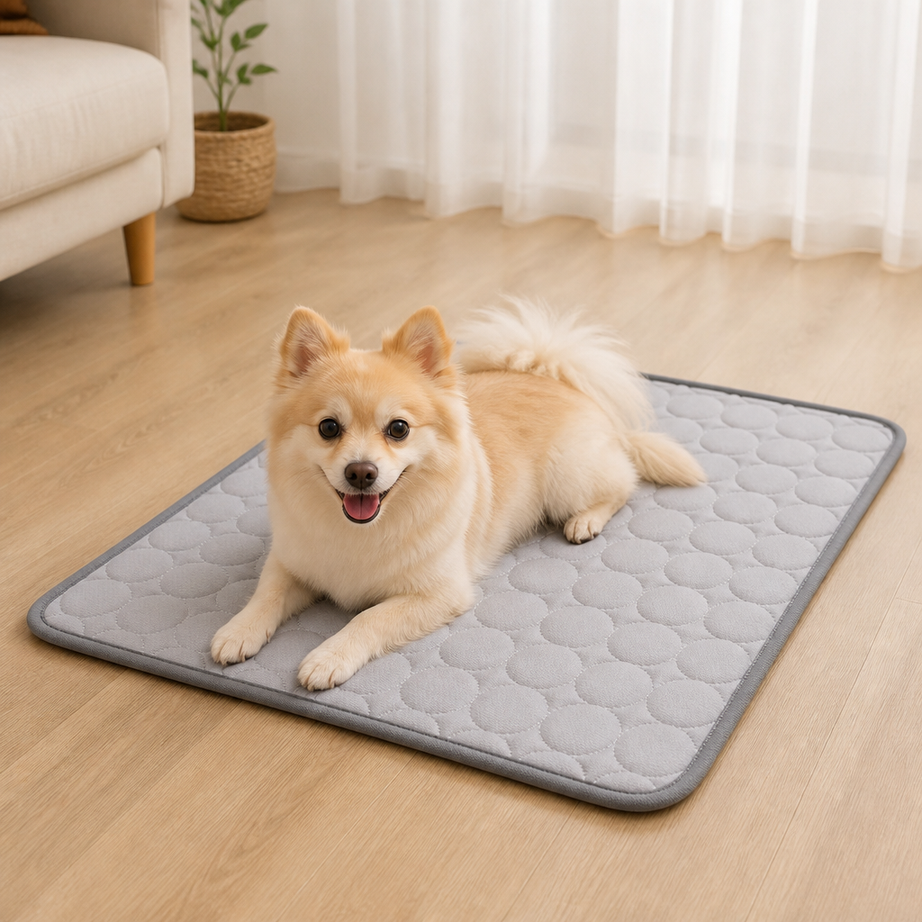 DogBedHouse Self-Cooling & Durable Dog Cooling Mat (No Power Required)