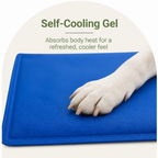DogBedHouse Self-Cooling Sponge Gel & Waterproof Nylon Pet Mat