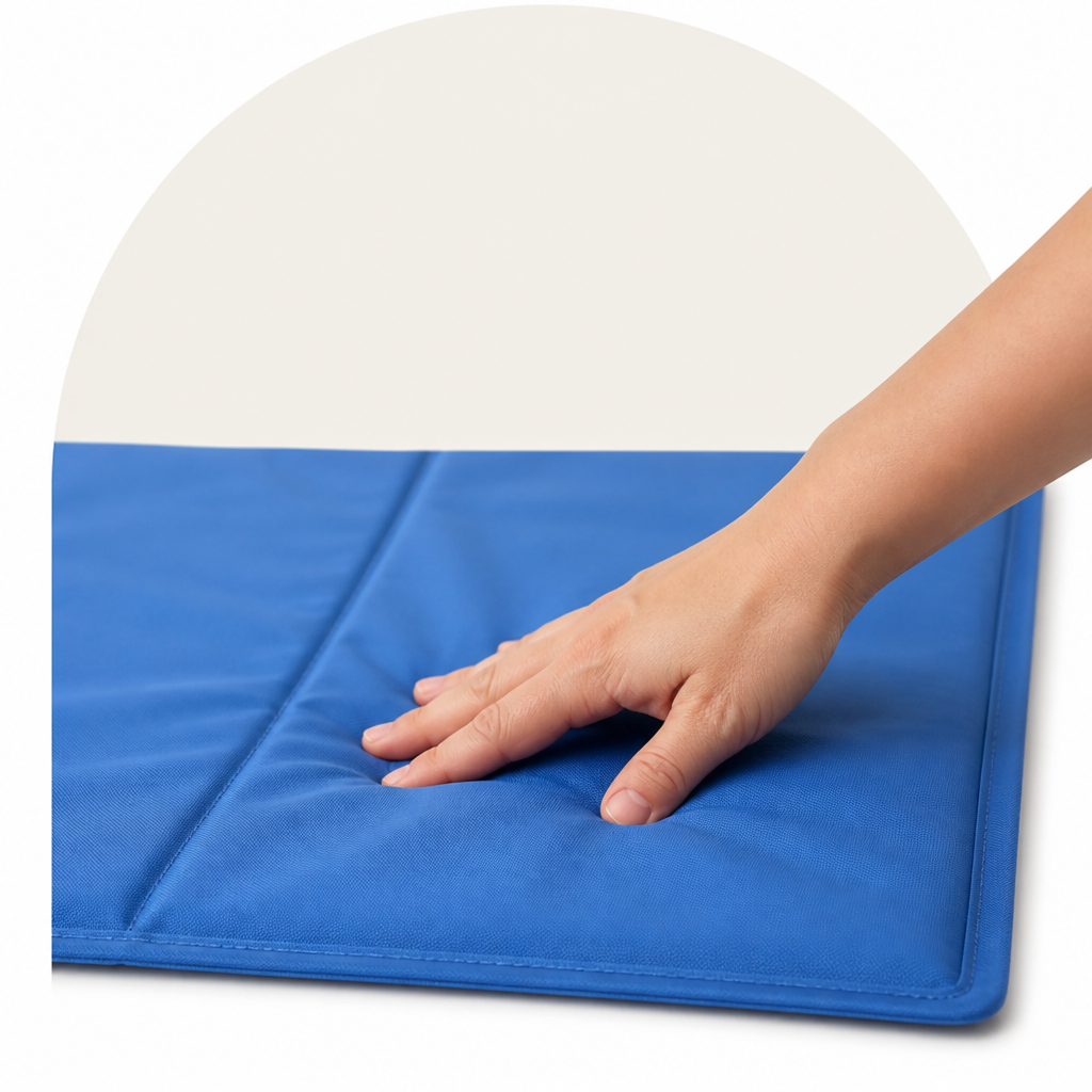 DogBedHouse Self-Cooling Sponge Gel & Waterproof Nylon Pet Mat