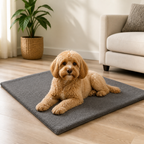 DogBedHouse Self-Heating Heat-Reflective Lambswool Pet Mat (Removable Cover)