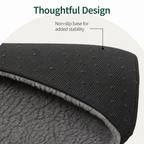 DogBedHouse Self-Heating Lambswool & Non-Slip Pet Mat (Removable Cover)