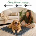 DogBedHouse Self-Heating Thermal Reflective Pet Pad (Machine Washable)