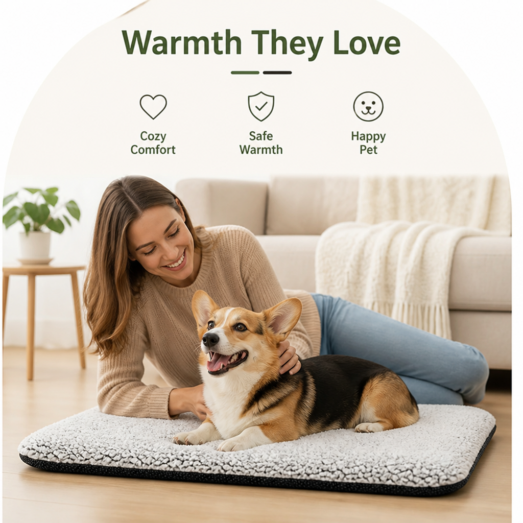 DogBedHouse Self-Heating & Washable Pet Pad