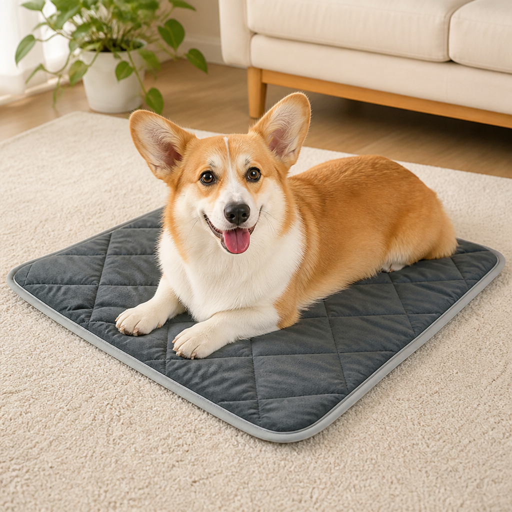 DogBedHouse Self-Warming & Heat-Reflective Microfleece Pet Pad