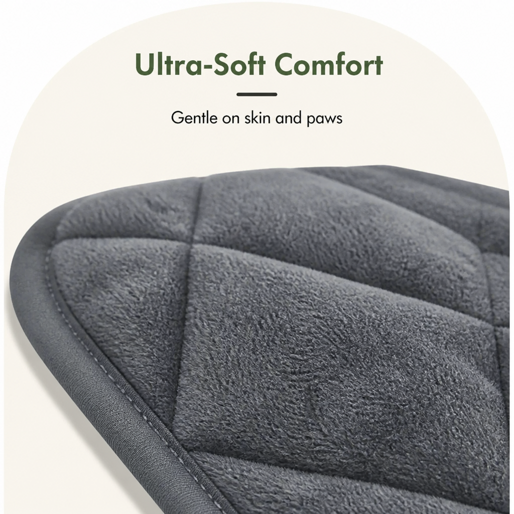 DogBedHouse Self-Warming & Heat-Reflective Microfleece Pet Pad