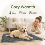 DogBedHouse Self-Warming & Heat-Reflective Microfleece Pet Pad