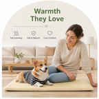 DogBedHouse Self-Warming & Washable Pet Bed