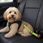 DogBedHouse Shock Absorbing Adjustable Seat Belt Tether