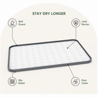 DogBedHouse Silicone Leak-Proof Raised-Edge Pee Pad Holder