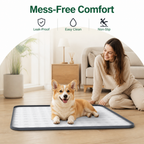 DogBedHouse Silicone Leak-Proof Raised-Edge Pee Pad Holder