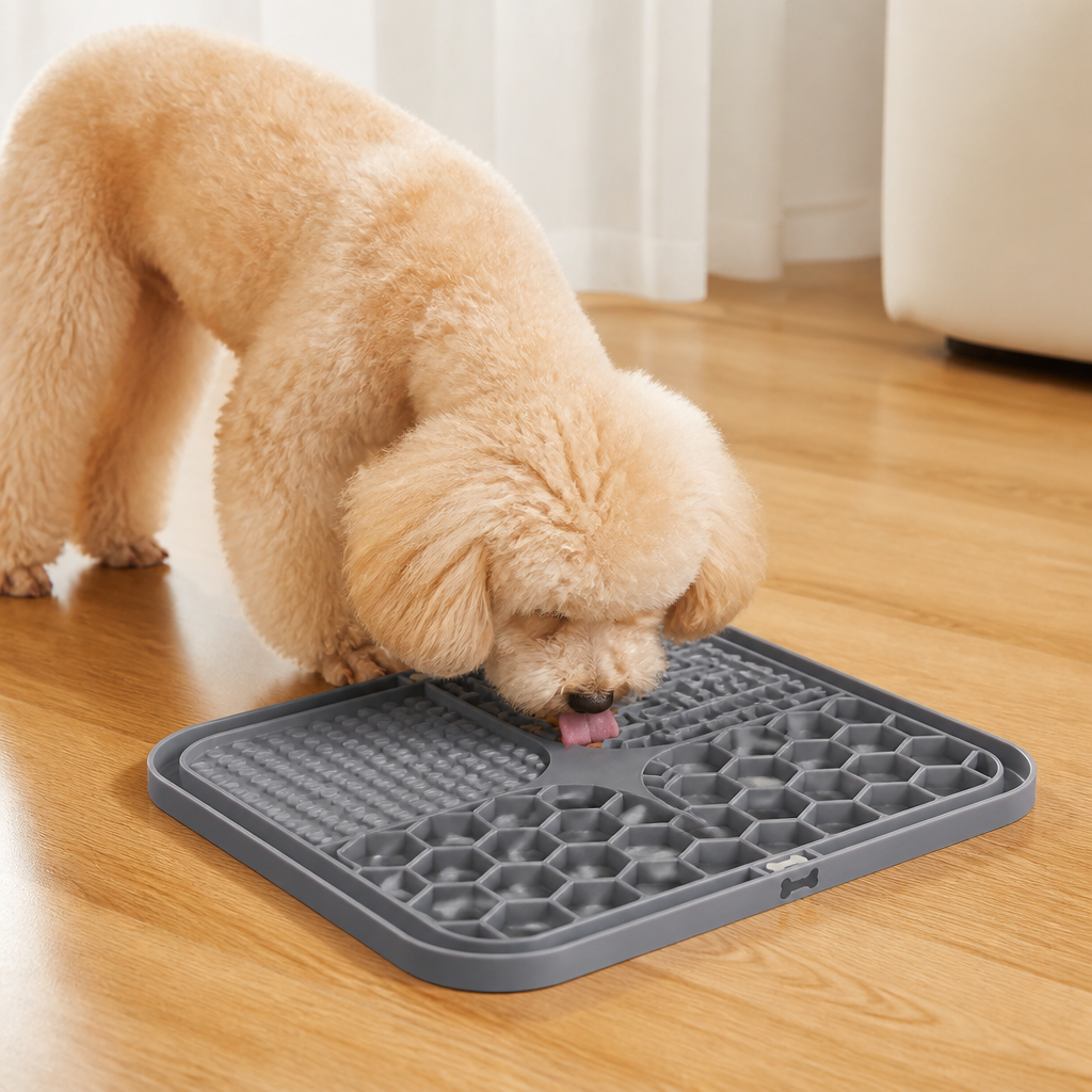 DogBedHouse Silicone Slow Feeder Lick Mat