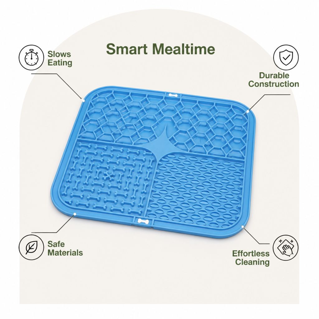 DogBedHouse Silicone Slow Feeder Lick Mat