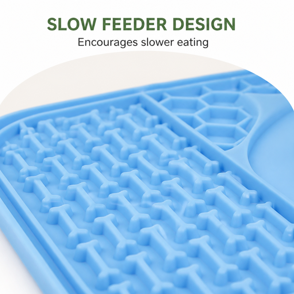 DogBedHouse Silicone Slow Feeder Lick Mat